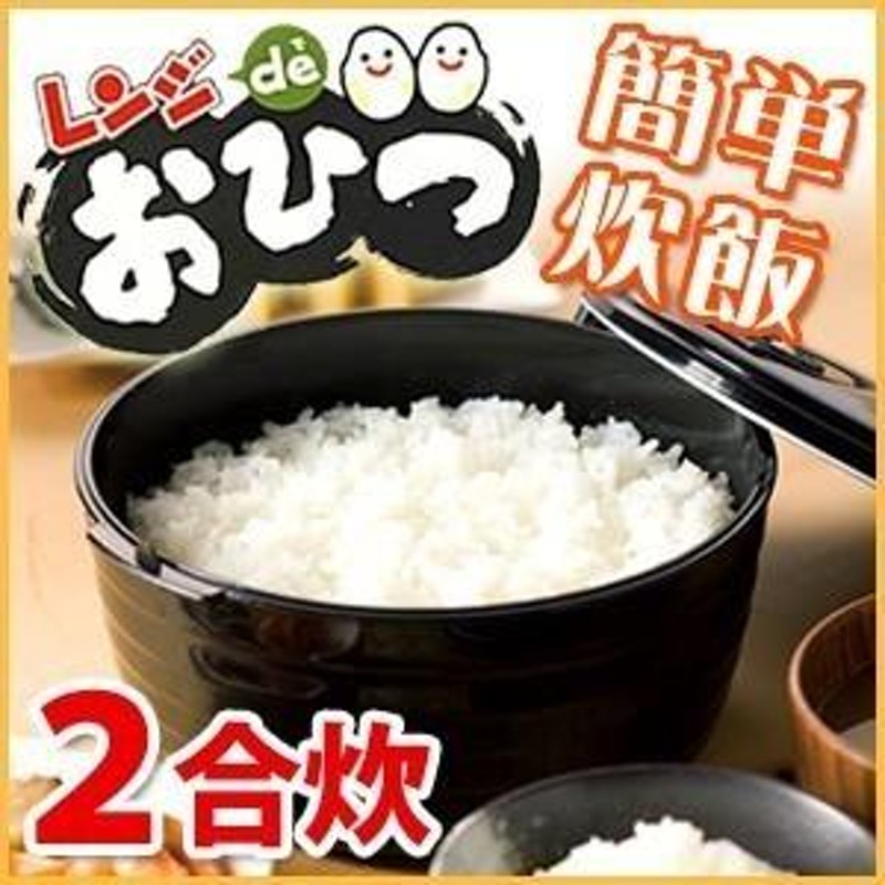 電子レンジ専用炊飯器 紀州備長炭入り レンジ de おひつ 2合炊き 備長炭 ご飯 炊飯 時短 料理 調理 レンジでおひつ 電子レンジでご飯が炊ける  | LINEブランドカタログ