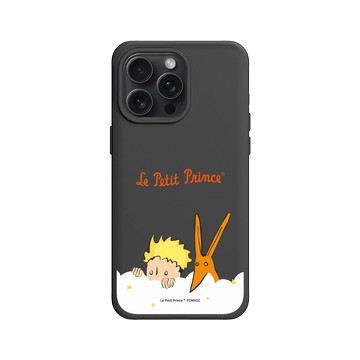 iPhone 15 Pro Max SolidX 黑 - Le Petit Prince 小王子 - 小王子與狐狸 - 偷偷窺視