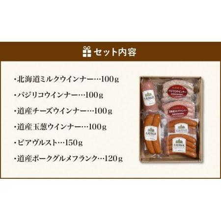 ふるさと納税 本場ドイツの伝統的製法に学んだ札幌バルナバハムが贈る北海道産ウインナーセット 北海道札幌市