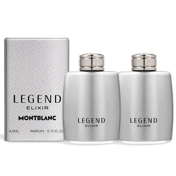 MONTBLANC 萬寶龍 傳奇鋒芒香精迷你瓶(4.5ml)X2-香水公司貨