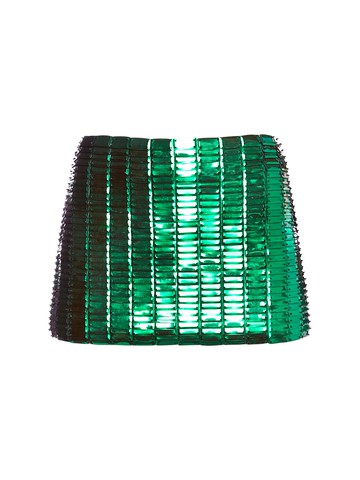 Sequined Mini Skirt