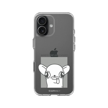 iPhone 17 Clear Case（相機按鈕） 透明 - Godgwawa 變種吉娃娃 - 誰是醜吉