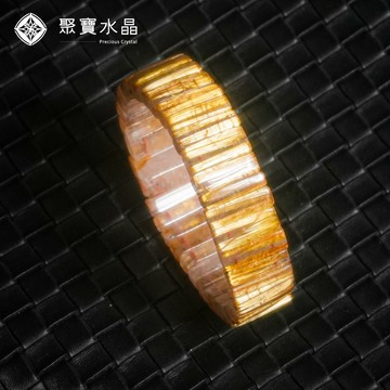 【頂級鈦晶手排】🔥年銷50串🔥高CP值款, 又亮又閃！/ 招財 開運 鈦晶花 黑髮晶手排 水晶直播間 聚寶水晶