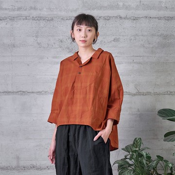 正能量半門襟傘狀上衣 | 熱銷補貨