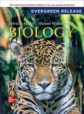 Biology 2024 ISE (15版) Sylvia S. Mader, Michael Windelspecht  McGraw-Hill
