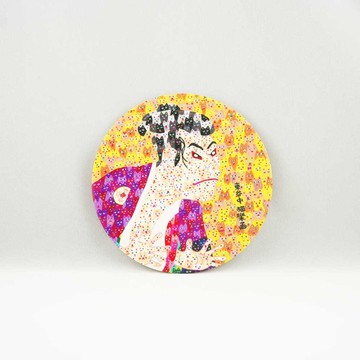 ai sayama 美濃燒珪藻土吸水杯墊 三代目大谷貓次之奴江戶兵衛