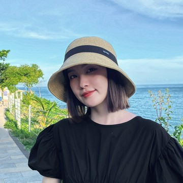 【小貴】日系可折疊草帽子夏天沙灘度假遮陽帽韓版百搭漁夫帽網紅防曬盆帽優質