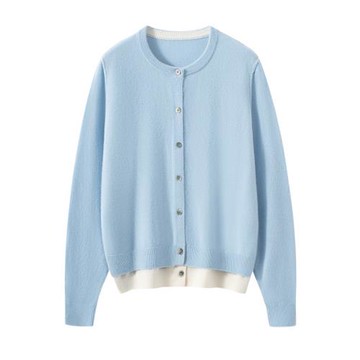 美爆了～重磅繡花小房子康賽妮山羊絨重磅手繡可愛減齡套頭羊絨衫