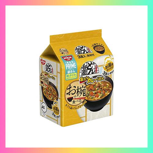 日清食品 お椀で食べるどん兵衛 カレーうどん 3食パック(33g×3食)×9個