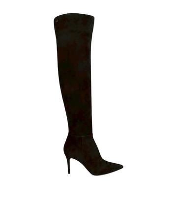 Gianvito Rossi Suede Jules Over-the-Knee Boots 85