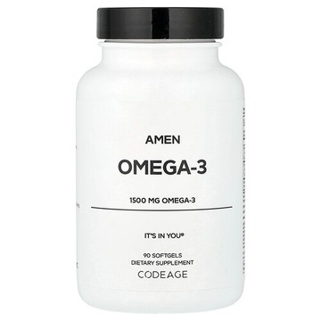 Codeage, Amen，Omega-3，90 粒軟膠囊（每粒軟膠囊 750 毫克）