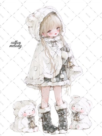 原創貼紙 no.7525 人物貼紙 原創貼紙 人物貼紙 女孩貼紙 原創人物貼紙