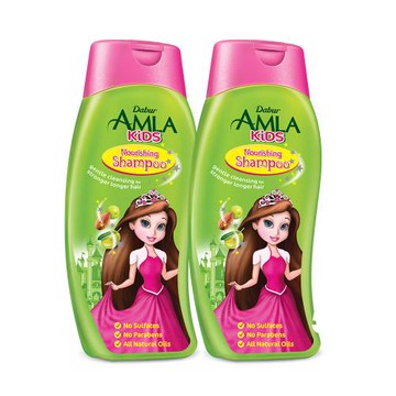 即期品【杜拜DABUR】AMLA寶貝公主無矽靈滋養兒童洗髮精500ml(2入組)