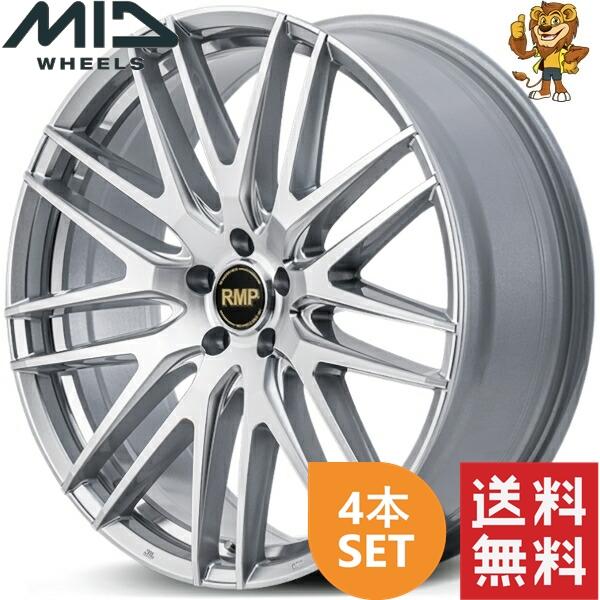 ホイール4本セット MID RMP 029F (HMC) 19インチ 7.0J PCD:114.3