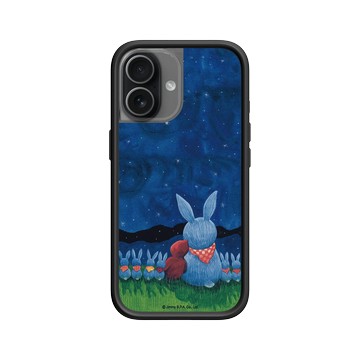 iPhone 17 Mod NX -邊框背蓋組合 (相機按鈕) 黑 - 幾米 Jimmy Liao - 世界別為我擔心-在一起