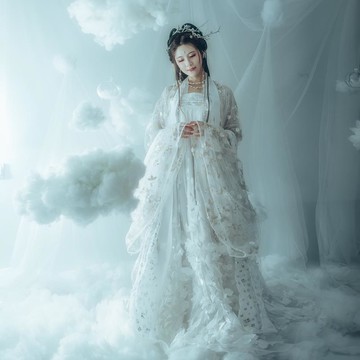 免運 華姿儀賞明月光原創設計漢服齊胸襦裙正品大袖衫超仙秋冬非古裝