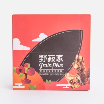 野菽家營養棒盒裝 蔓越莓 30gx7條