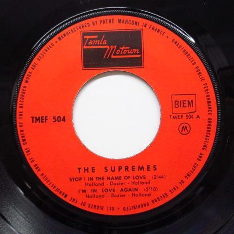 SUPREMES-Stop! In The Name Of Love (France CFS)