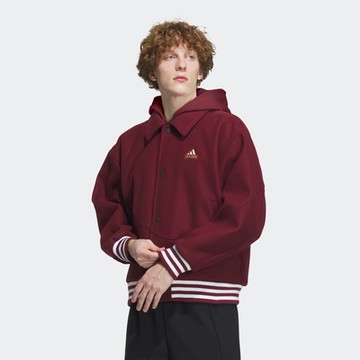 adidas 愛迪達 外套 男款 運動連帽外套 新年 亞規 CM TOP WV JKT 紅IT0210