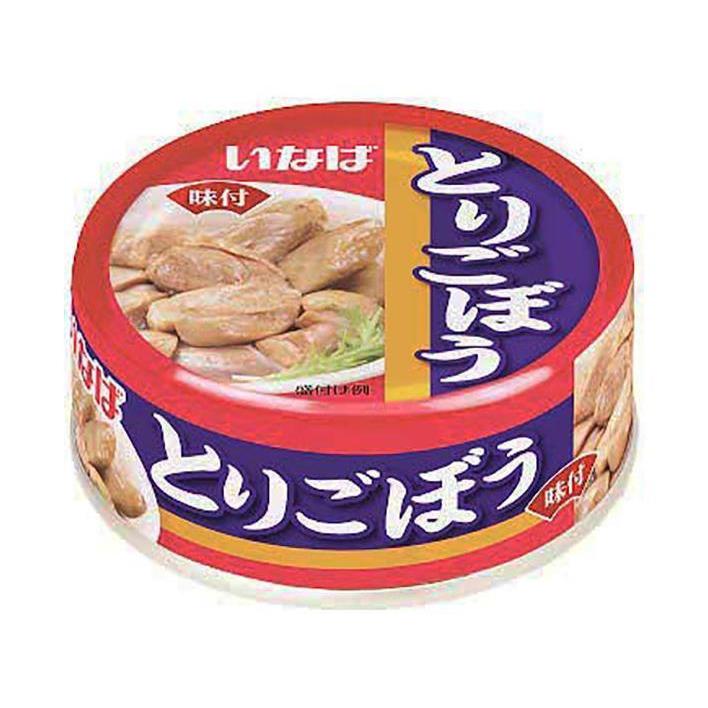 いなば食品 とりごぼう 75g×24個入｜ 送料無料