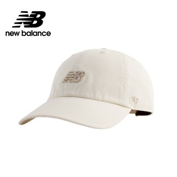 【New Balance官方旗艦店】棒球帽/老帽_LAH00151LIN_中性_杏色_F