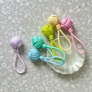 傘繩編織    猴結球    6款