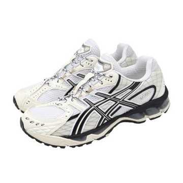 Asics 亞瑟士 休閒鞋 GEL-Nimbus 10 1 男鞋 米白 拼接 復古跑鞋 亞瑟膠 1203A543108