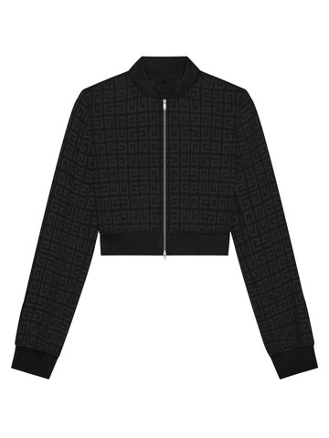 Bomber in jacquard 4g-36