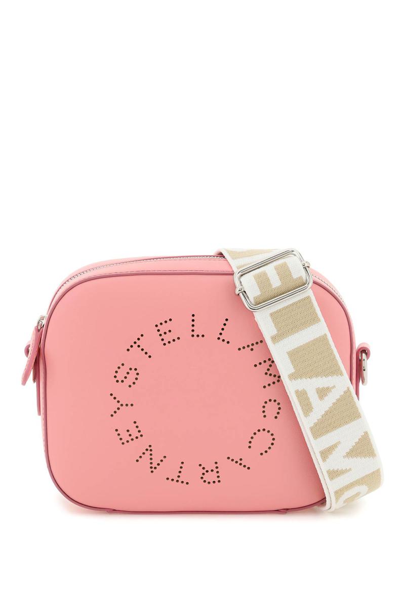 Stella mccartney camera bag with perforated stella logo