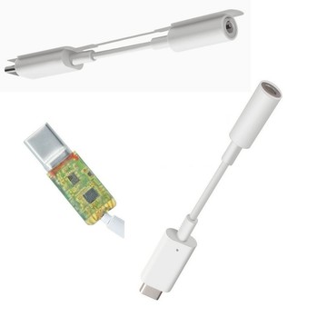 【支援Hi-Res】適用 三星 Tab S8 + Plus Ultra Type C 轉 3.5mm DAC耳機轉接線