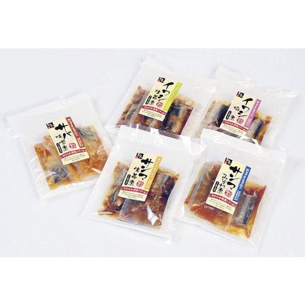 小野食品 「三陸おのや」やわらか煮魚セット 5種 各40g×3袋入 2セット