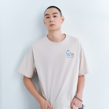 CACO-人魚漢頓涼感中性款短T‧親子款-男【L1SA508】