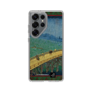 Galaxy S25 Ultra Clear 透明 - Van Gogh Museum - 雨中橋：仿歌川廣重
