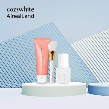 年零 AirealLand 水氧活妍超修護精華 30ml+ cozywhite 水激光修護膠原蛋白面膜 70ml
