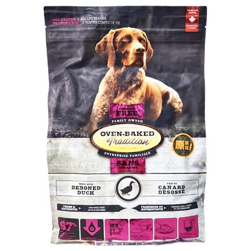 OVEN-BAKED TRADITION 烘焙客 全齡犬 無穀配方 乾飼料  1袋  10lb  鷹嘴豆鴨
