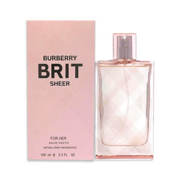 【BURBERRY 巴寶莉】粉紅風格女性淡香水100ml(國際航空版)