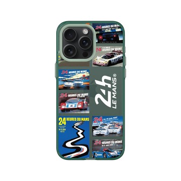 iPhone 15 Pro Max Clear 憂墨綠 - 24 Hours of Le Mans - Iconic Posters