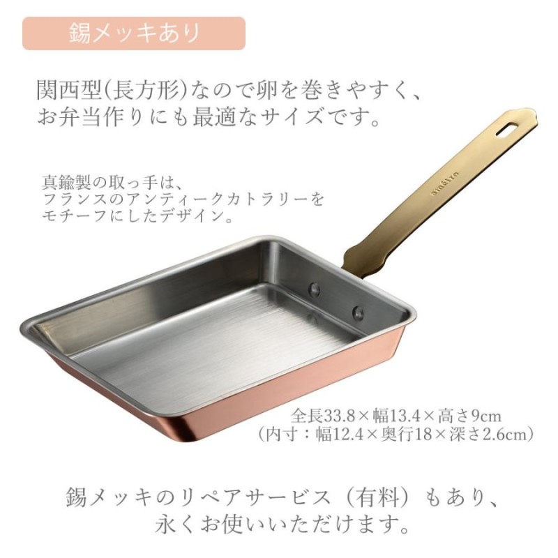 純銅フライパン約径30cm（内面錫メッキ無）板厚約2.0mm業務用