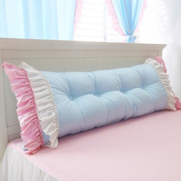 韓版全棉床頭軟包靠墊大靠背公主雙人長靠枕可拆洗靠枕床頭床靠