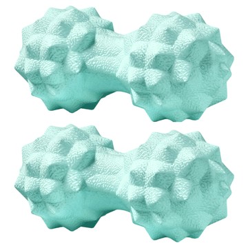 MICHAEL FITNESS 麥克健身 4D花生球2個 - 北歐綠 直徑約5cm 筋膜放鬆全身按摩  1組