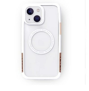 Telephant 太樂芬 EPI 水波紋抗污防摔手機殼 白焦糖奶茶 iPhone 15 / 15Plus 【愛瘋潮】