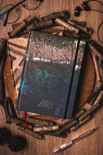 看見 齊柏林基金會 精裝筆記本墾丁珊瑚群礁  文創商品