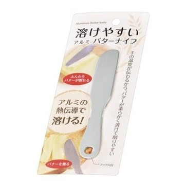 大賀屋 日本製 ECHO 易溶奶油刀 熱傳導奶油刀 西餐奶油刀 果醬刀 餐刀 吐司 麵包 刮奶油 J00052275