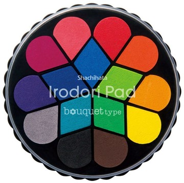 日本 Shachihata 寫吉哈達 S15BA HPR-15BA 萬花筒油性印台 (15色)【APP滿額下單4%點數(單一帳號最高1000點)】7/31止