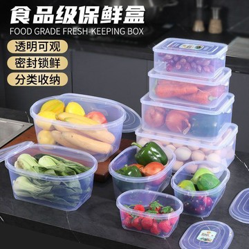 ⚡臺灣倉出⚡優選⭐冰箱收納盒家用食品級廚房保鮮盒蔬菜雞蛋儲存盒冷凍專用泡菜盒子