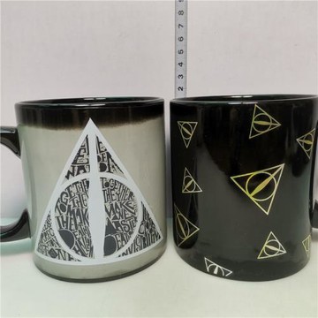 魔幻小說哈利波特電影周邊水杯霍格沃茨死亡圣器蛇佬腔陶瓷馬克杯