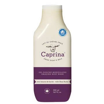 CANUS 肯拿士 Caprina 新鮮山羊奶沐浴乳 乳木果油 500ml  1瓶