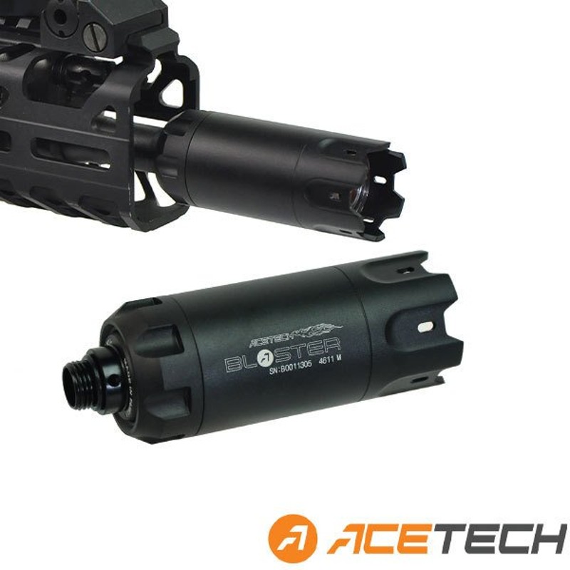 ACETECH BLASTER トレーサーユニット ブラック BK 14mm逆ネジ 電動ガン エアガン 蓄光 通販 LINEポイント最大0.5%GET  | LINEショッピング