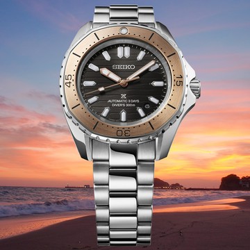 SEIKO 精工 PROSPEX 多邊形錶殼 300米潛水機械腕錶 (SPB485J1/6R55-00J0N)