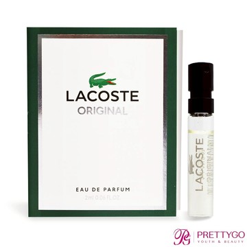 LACOSTE 經典男性淡香精(2ml) / 經典玫瑰淡香水(2ml)【美麗購】